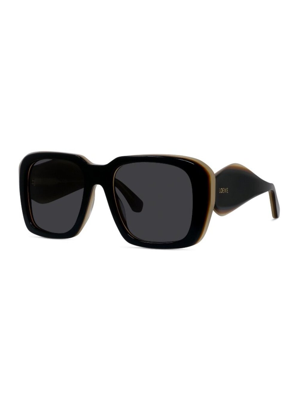 New LOEWE Women's Sunglasses Acetate Frame SIGNATURE LW40198U 01A 53 Black